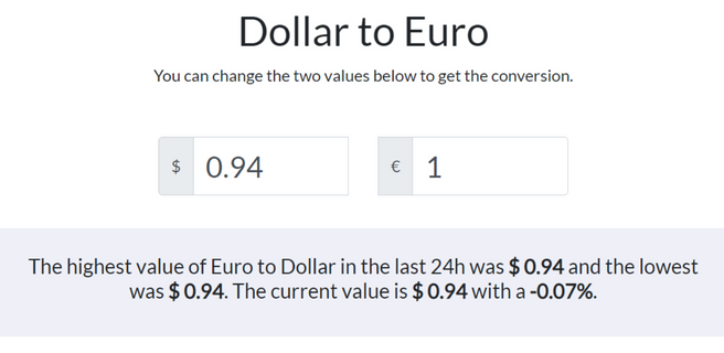 Conversion and finances